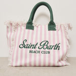Borsa donna Vanity a righe rosa VANITY 03754H MC2 SAINT BARTH 