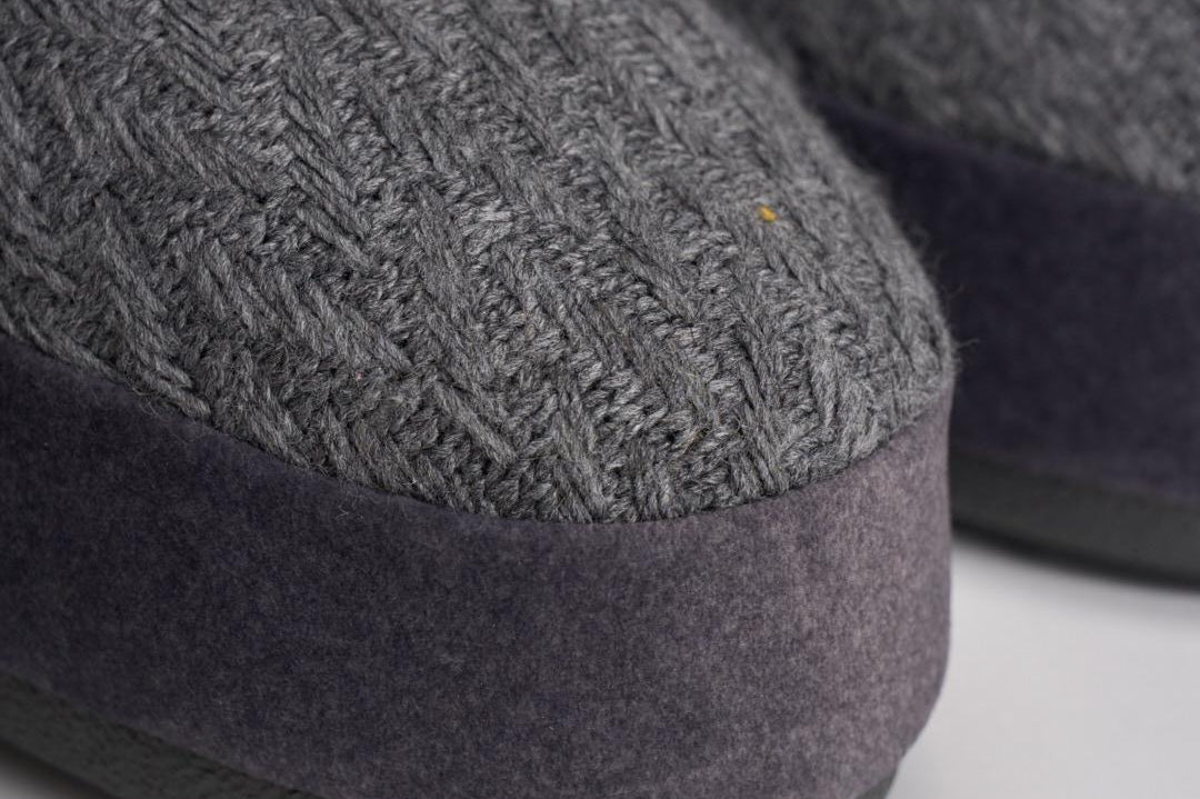 Stivale donna da neve in maglia grigio 1409750 H019GREY MOON BOOT 