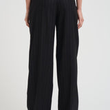 Pantalone donna sartoriale nero 14317 8002NOIR FORTE FORTE 