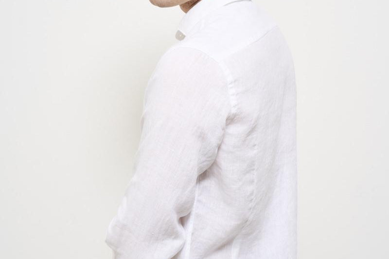 Camicia uomo bianca X66TNW UA1 ACCADEMIE TESSILI 