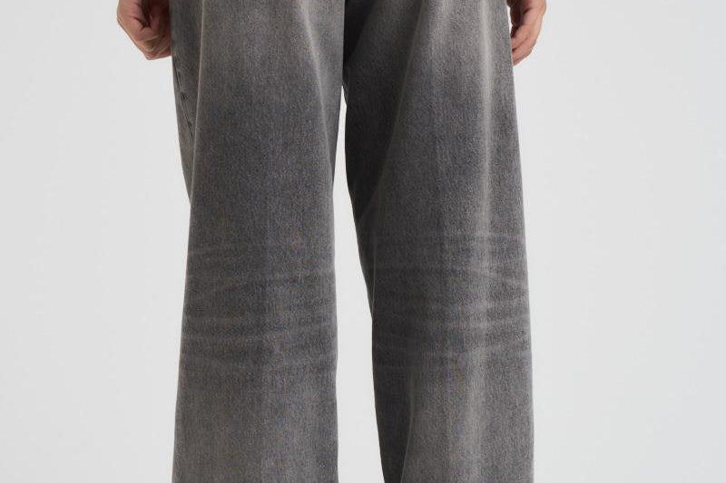 Jeans donna Bethany a palazzo grigio BETHANY FLANELGREY HAIKURE 