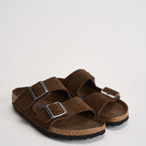 Sandalo donna Arizona in suede marrone 1031640 CARAFE BIRKENSTOCK 