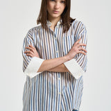 Camicia donna Gracia a righe Y6SK54 RG104 SEMICOUTURE 