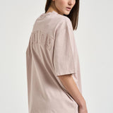T-shirt donna girocollo rosa GUP01873D P00157625235 GOLDEN GOOSE 