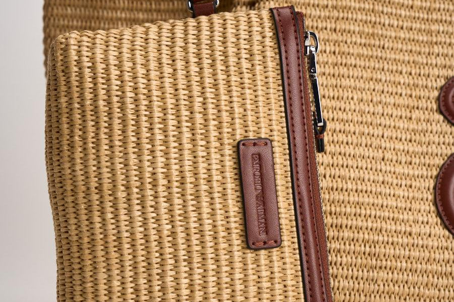 Borsa donna tote bag marrone EW001009 AF25819M1334 EMPORIO ARMANI 