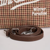 Borsa donna Colette Wool bordeaux COLETTEWL PDP45 MC2 SAINT BARTH 