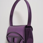 Borsa donna a spalla 1DR viola X08396 PS202T5205 DIESEL 