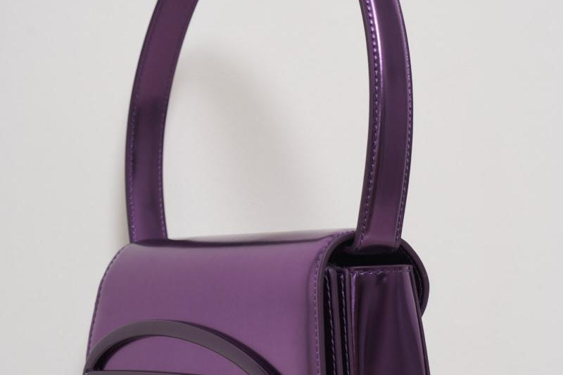 Borsa donna a spalla 1DR viola X08396 PS202T5205 DIESEL 