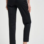 Pantalone donna con risvolto nero ALICE LONG CRSILKNERO BERWICH 