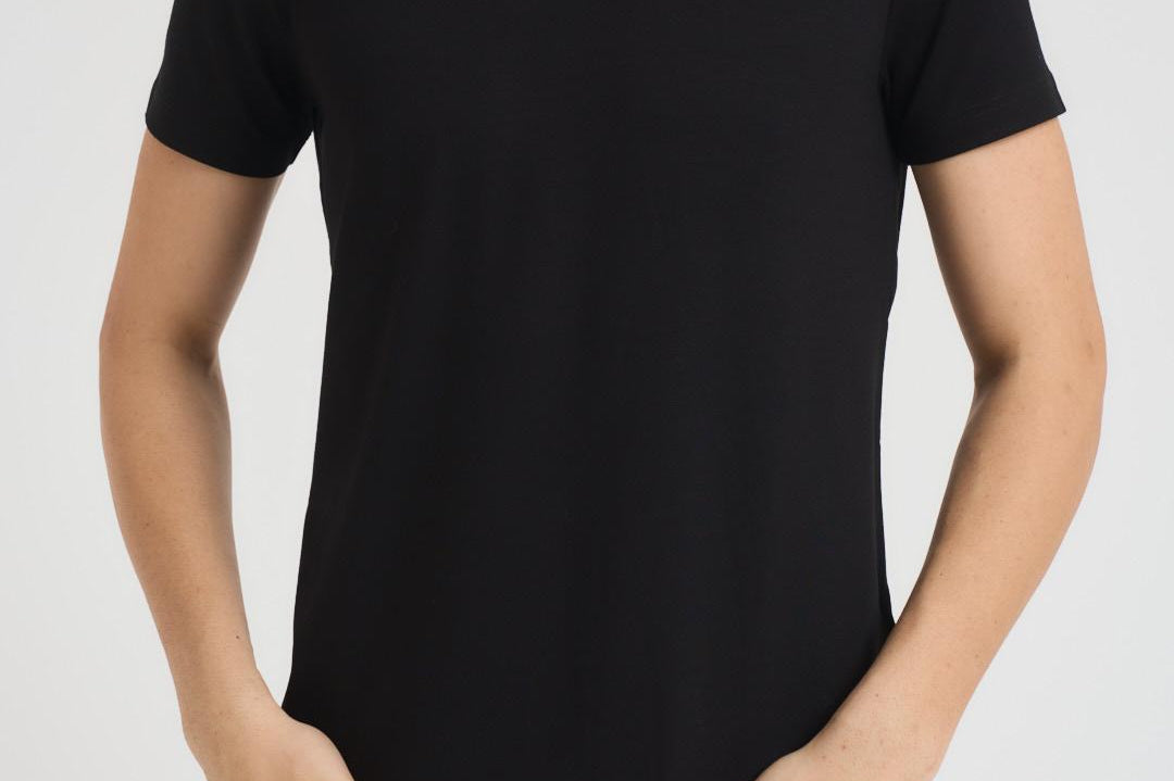 T-shirt uomo nera 8N1TF0 1JCDZ0999 EMPORIO ARMANI 