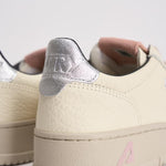 Sneakers donna Medalist panna, argento e rosa AULW LE18 AUTRY 