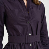 Abito donna Clement blu CLEMENT NAVY ANTIK BATIK 