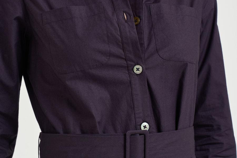 Abito donna Clement blu CLEMENT NAVY ANTIK BATIK 