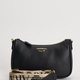 Borsa donna a tracolla nera EW000539 AF12103MC032 EMPORIO ARMANI 