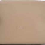 Borsa da toilette Wash Bag Small impermeabile beige 15580 133 RAINS 