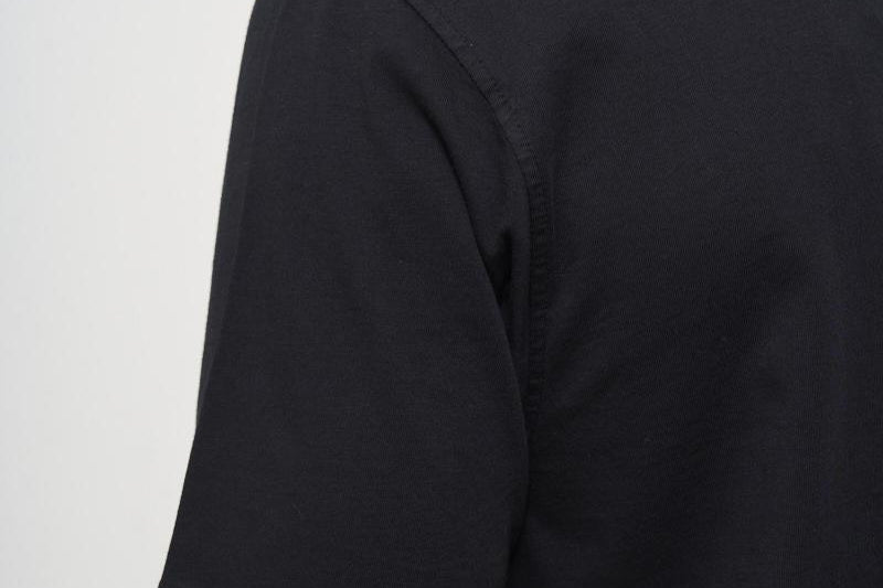 T-shirt uomo girocollo nera TS085AG 999 CP COMPANY 