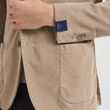 Giacca uomo in velluto fango GL797MF 340612P SANTANIELLO 