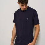 T-shirt uomo girocollo blu TS031A 888 CP COMPANY 