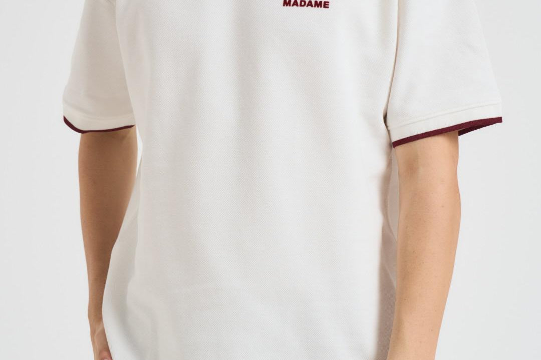 T-shirt uomo girocollo panna e bordeaux TS262 CO167OW DROLE DE MONSIEUR 