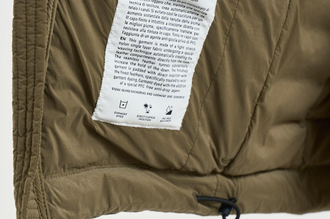 Gilet uomo con zip verde oliva G100007 S0183V005G STONE ISLAND 