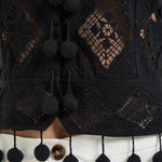 Top donna Nelssy in sangallo nero HT0859FA D2J01IBLACK ISABEL MARANT 