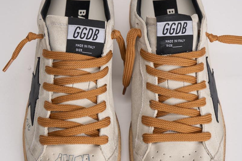 Sneakers ballstar uomo in suede GMF00117 F00757860336 GOLDEN GOOSE 