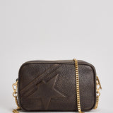 Borsa donna mini star bag moro GWA00228 A00075955357 GOLDEN GOOSE 