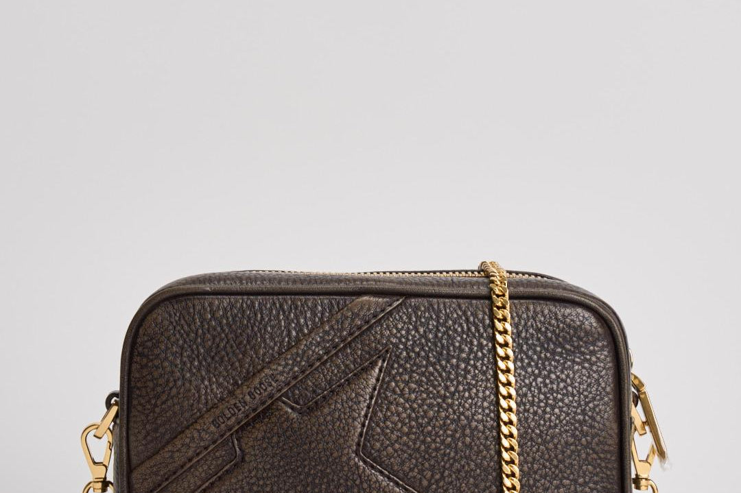 Borsa donna mini star bag moro GWA00228 A00075955357 GOLDEN GOOSE 