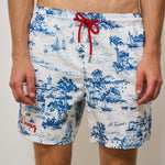 Costume uomo St. Tropez bianco STTROPEZTOILE 01EMB MC2 SAINT BARTH 