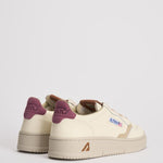Sneakers donna Medalist panna, beige e bordeaux AULW NE10 AUTRY 