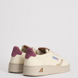 Sneakers donna Medalist panna, beige e bordeaux AULW NE10 AUTRY 