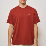 T-shirt uomo girocollo mattone TH7318 AFS LACOSTE 