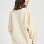 Felpa donna girocollo ecru 12486 ECRU ANINE BING 