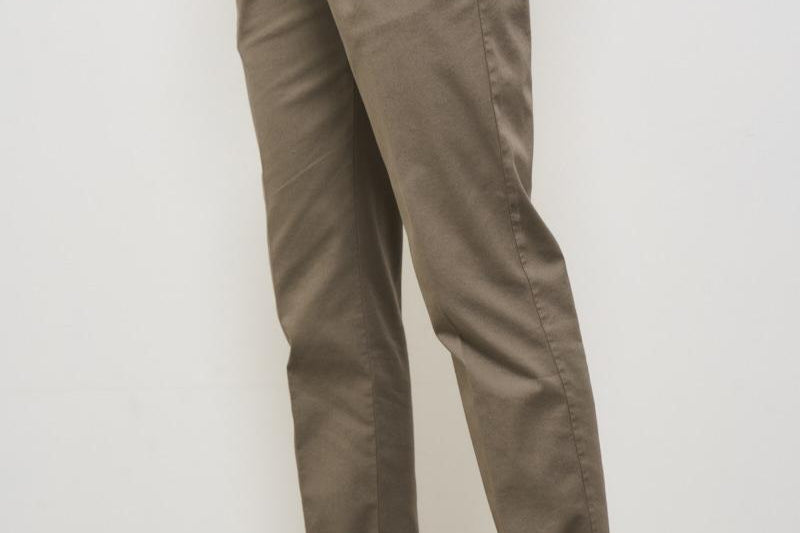 Pantalone uomo con pinces tortora XRETRO OL0629480 BERWICH 