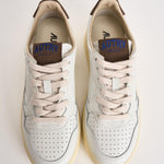 Sneakers Medalist Low donna bianche e moro AULW HJ03 AUTRY 