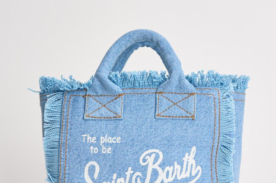 Borsa donna Vanity mini in denim VANITYMINI 00426L MC2 SAINT BARTH 