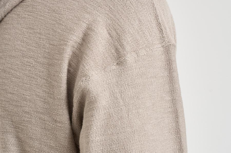 Felpa uomo in maglia con zip pietra 5100050 S01B0V009A STONE ISLAND 