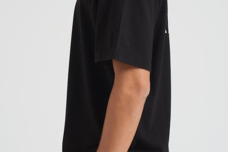 T-shirt uomo girocollo nera OCM41114 BLACK REPRESENT 