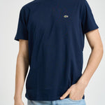 T-shirt uomo girocollo blu TH6709 166 LACOSTE 