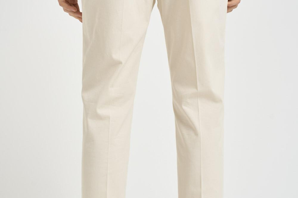 Pantalone uomo Retro dritto panna RETRO DG1730XECRU BERWICH 