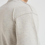 Maglia Lambswool uomo grigia 19CMKN707A 110149AM13 CP COMPANY 
