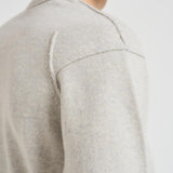 Maglia Lambswool uomo grigia 19CMKN707A 110149AM13 CP COMPANY 