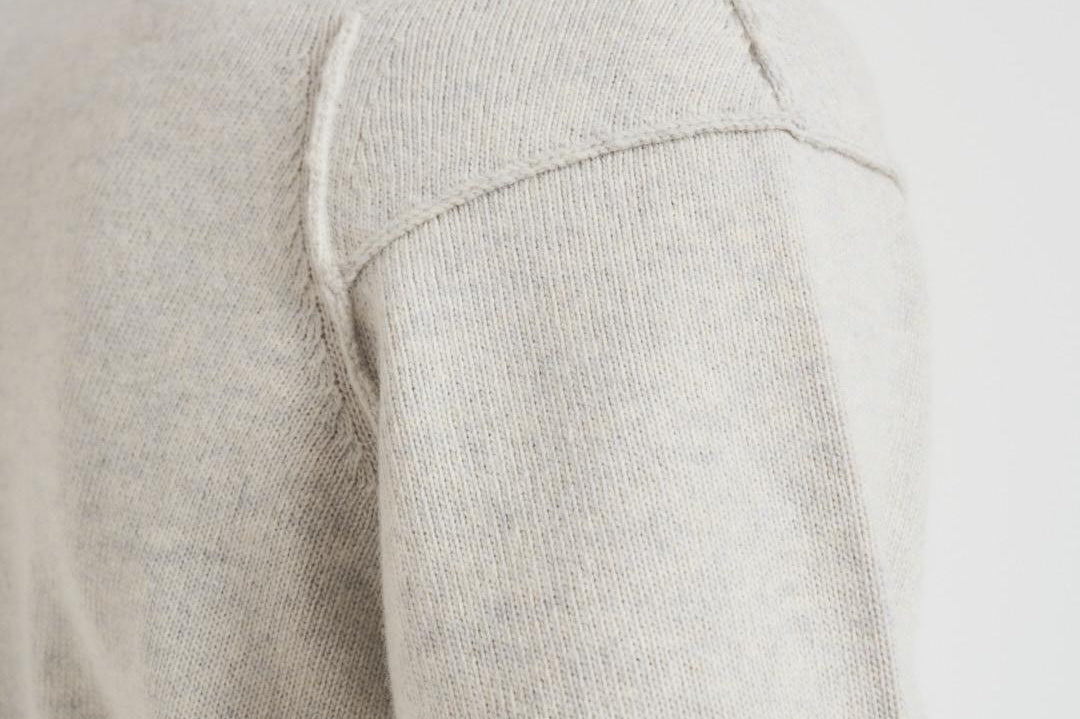 Maglia Lambswool uomo grigia 19CMKN707A 110149AM13 CP COMPANY 