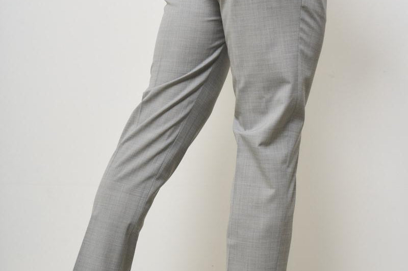 Pantalone uomo grigio chiaro Tiberios TIBERIOS 32508240 BRIGLIA 