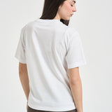 T-shirt donna girocollo bianca TF7215 001 LACOSTE 