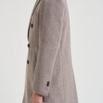 Cappotto uomo doppiopetto grigio MAINE MCPS126MORO ACCADEMIE TESSILI 