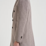 Cappotto uomo doppiopetto grigio MAINE MCPS126MORO ACCADEMIE TESSILI 