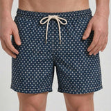 Costume uomo stampa geometrica blu FLOWERTEEGG 61 MC2 SAINT BARTH 