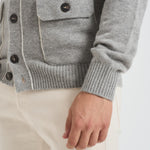 Cardigan uomo con bottoni 2100 5602419 KANGRA 