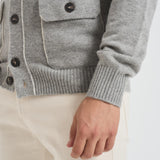 Cardigan uomo con bottoni 2100 5602419 KANGRA 